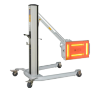 Promiennik z 4 elementami grzewczymi Well Kraft