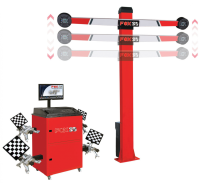 Стенд развал схождения Well Kraft Fox 3D Auto Boom