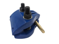 Klamra blacharska szeroka masywna gruba szczęka łapa uchwyt do ciągnięcia Well Kraft 1008