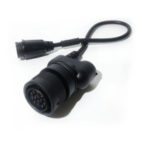 Kabel 14-pinowy do diagnostyki CATERPILLAR, Texa 3151/T61 (3907749)