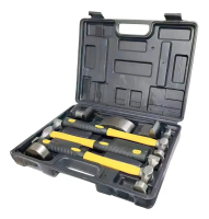 Zestaw narzędzi młotków blacharskich młotki blacharskie do karoserii blachy 9 szt. Well Kraft 1105-9