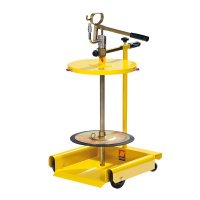 Ручной нагнетатель смазки для заправки шприцев из бочек 50-60кг Meclube 016-1151-C50 передвижной