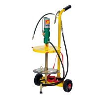 Пневматический нагнетатель смазки из бочек 18-30кг Meclube 013-1106-000 передвижной