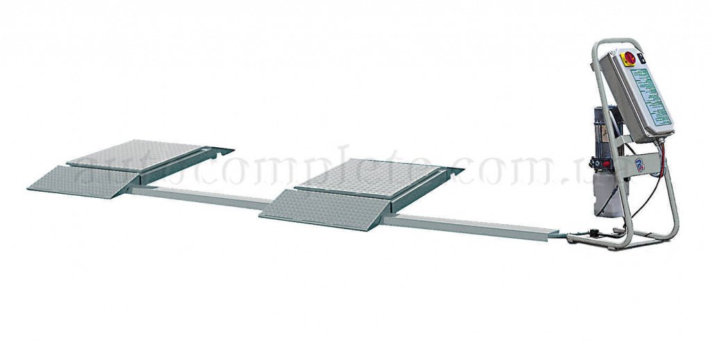 Linia testowa detektora luzu