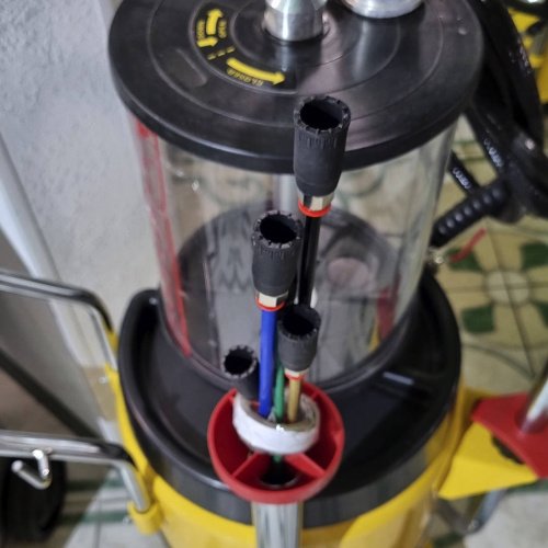 Установка для вакуумного отбора и слива масла 65л с колбой Meclube 040-1442-000