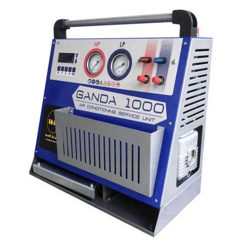 Полуавтоматическая станция для заправки автокондиционеров W.T.Engineering GANDA 1000