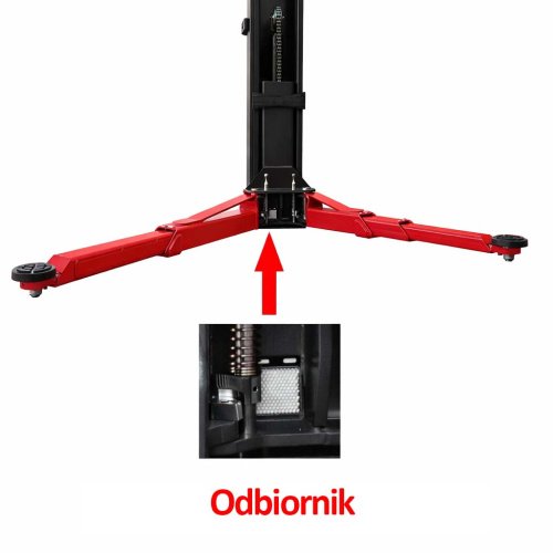 Podnośnik dwukolumnowy 4 t z bezlinową synchronizacją Well Kraft WK2240S