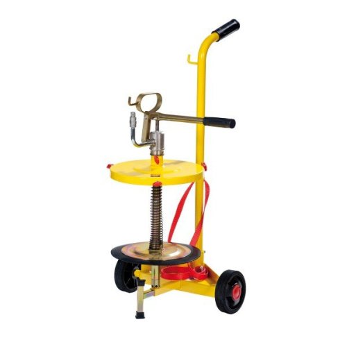 Manuelle Fettpresse zum Befüllen von Spritzen aus Fässern 18-30 kg Meclube 016-1151-C20 mobil