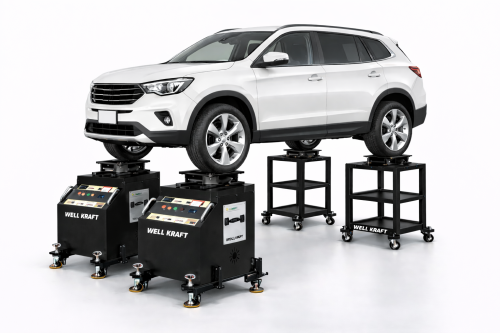 Detektor hałasu zawieszenia samochodowego Well Kraft W-1043