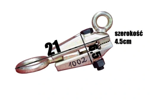 Hak klamba blacharska dwukierunkowa 3T/6T Well Kraft 1002