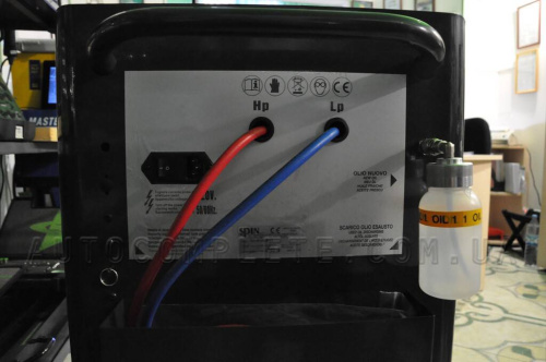 Автоматическая станция для заправки автокондиционеров R1234yf Spin Clever Advance Basic
