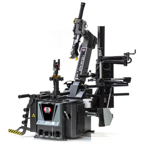 Двухскоростной шиномонтажный станок автомат с подъемником колеса ATH M72Z Plus