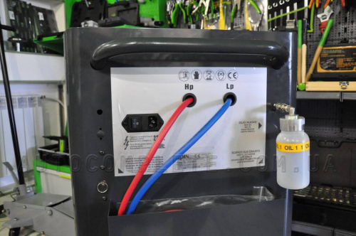 Автоматическая станция для заправки автокондиционеров R1234yf Spin Clever Advance Basic