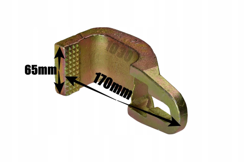 Hak klamra blacharska łańcuch koń szczęka 6T Well Kraft 1030