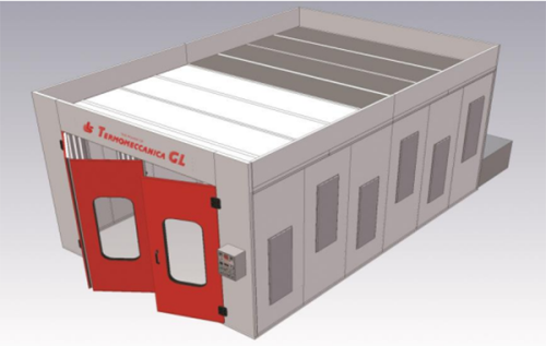 Kabina lakiernicza Termomeccanica Semi Doun Draft (SDD) Kabina lakiernicza Termomeccanica Semi Doun Draft (SDD)