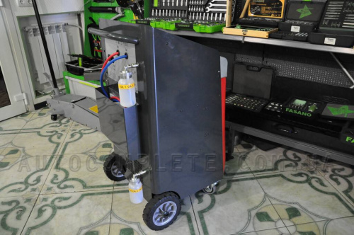 Автоматическая станция для заправки автокондиционеров R1234yf Spin Clever Advance Basic