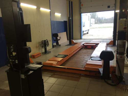 Стенд развал схождения Well Kraft Genie 3D