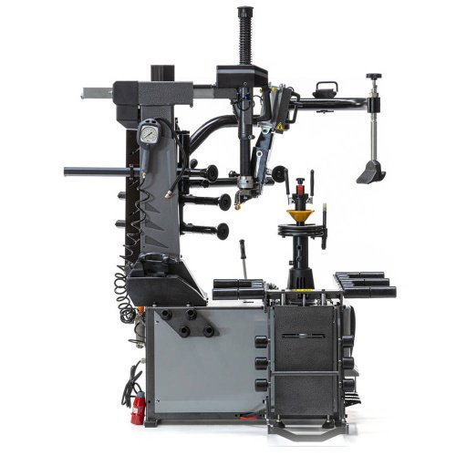 Двухскоростной шиномонтажный станок автомат с подъемником колеса ATH M72Z Plus