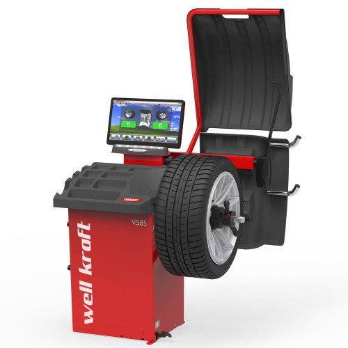 Profesjonalna wyważarka 3D Well Kraft V585 Premium z funkcjami WOW i MARS
