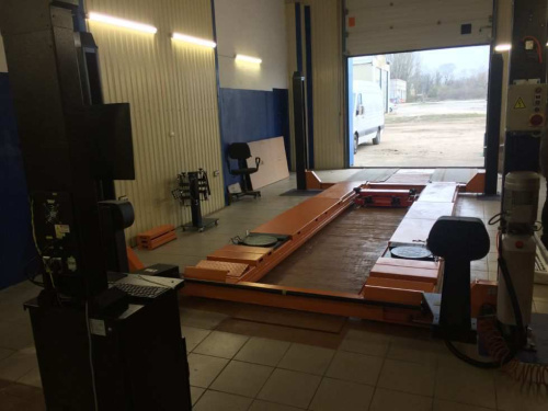 Стенд развал схождения Well Kraft Genie 3D