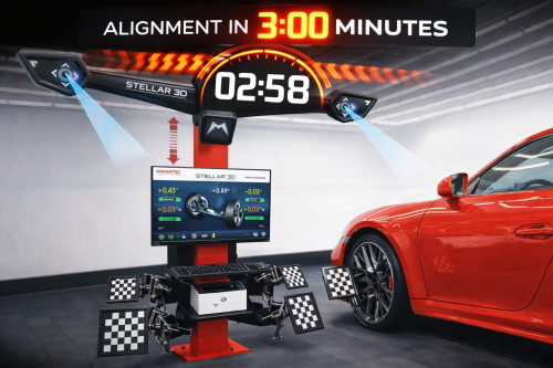 Стенд развал схождения Well Kraft 3D ABS