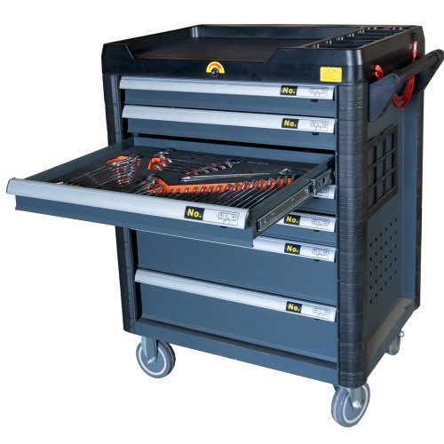 Візок інструментальний на 7 секцій Well Kraft LD-307T-404