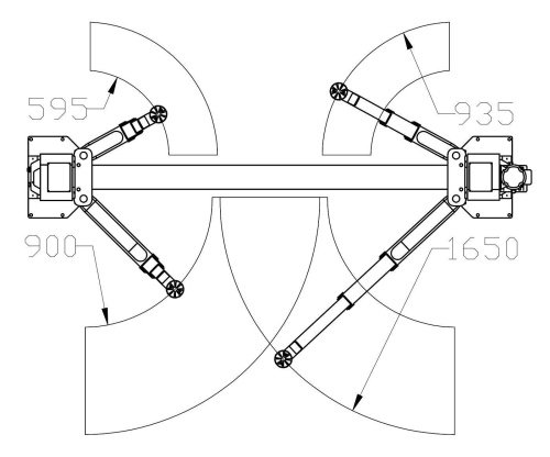 Подъемник двухстоечный 4т ATH Comfort Lift 2.40