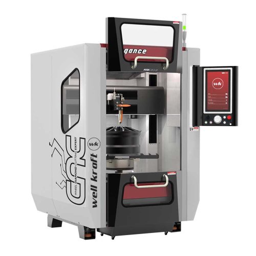 Maszyna do diamentowej obróbki felg Well Kraft 102 00 28"