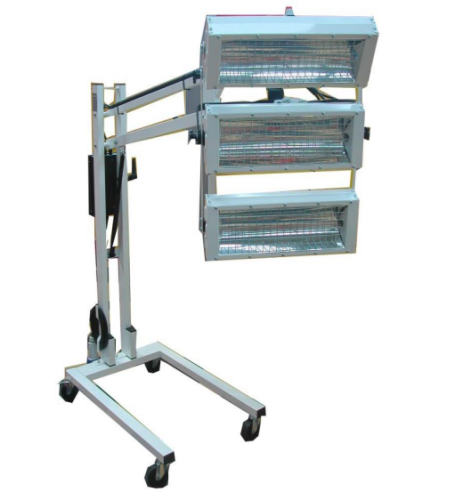 Drying infrared Termomeccanica 1000 W with 3 lamps