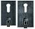 Locking mechanism + lock plate for WK2040B