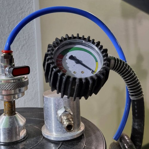 Установка для вакуумного отбора и слива масла 65л с колбой Meclube 040-1442-000